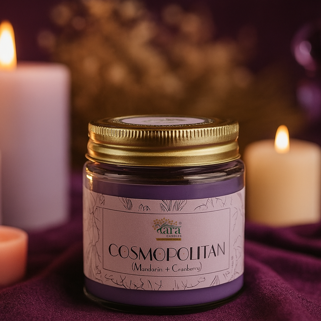 Cosmopolitan | 1 Wick Scented Candle | Screw Lid Glass Jar | 30+ Burning Hours