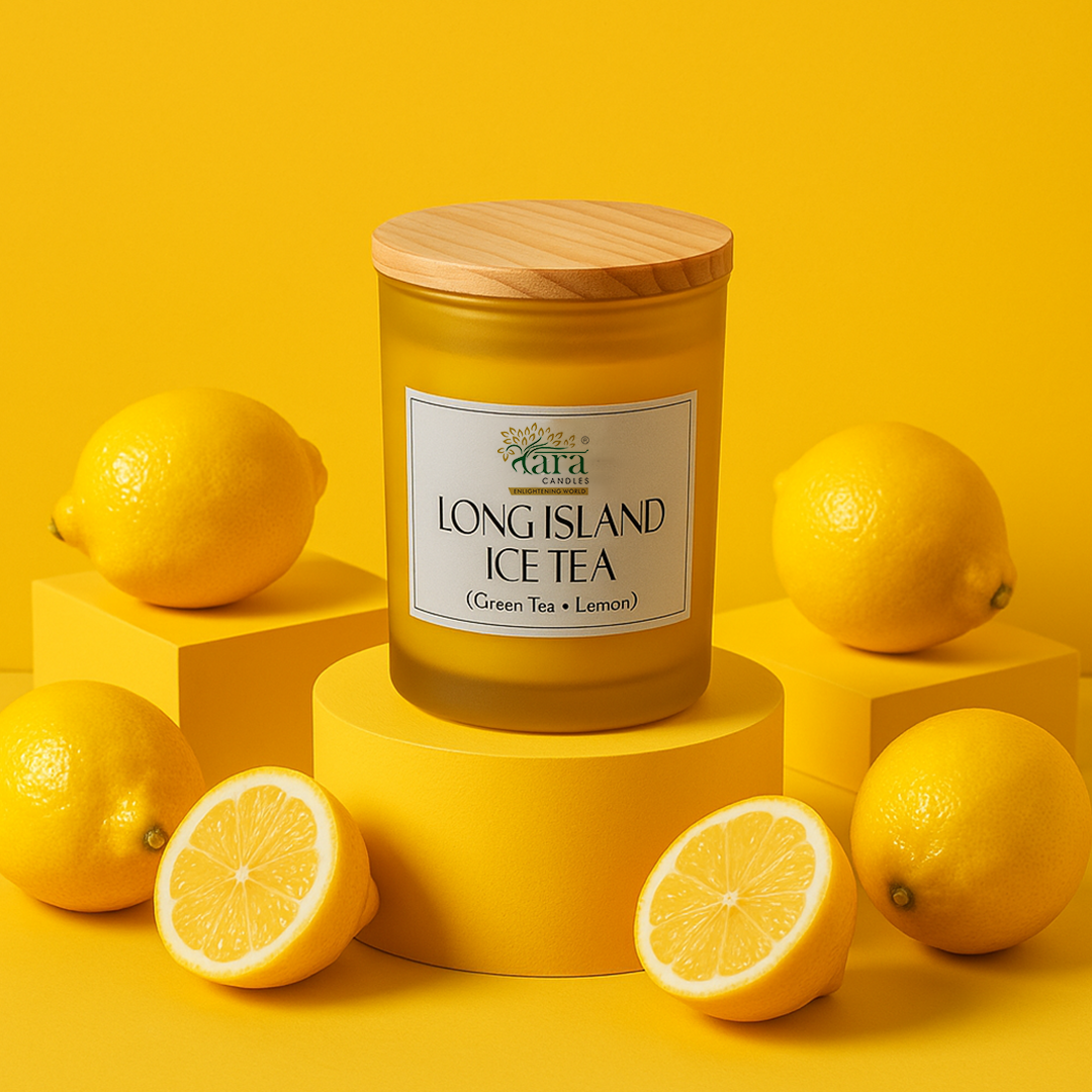Long Island Ice Tea | 1 Wick Scented Candle | Frosted Glass Jar | 30+ Burning Hours