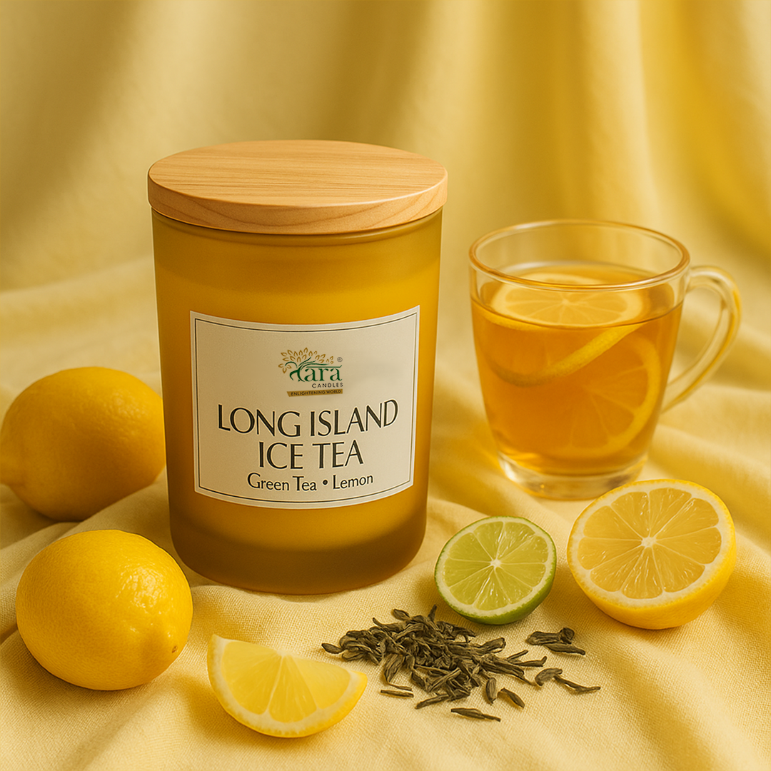 Long Island Ice Tea | 1 Wick Scented Candle | Frosted Glass Jar | 30+ Burning Hours