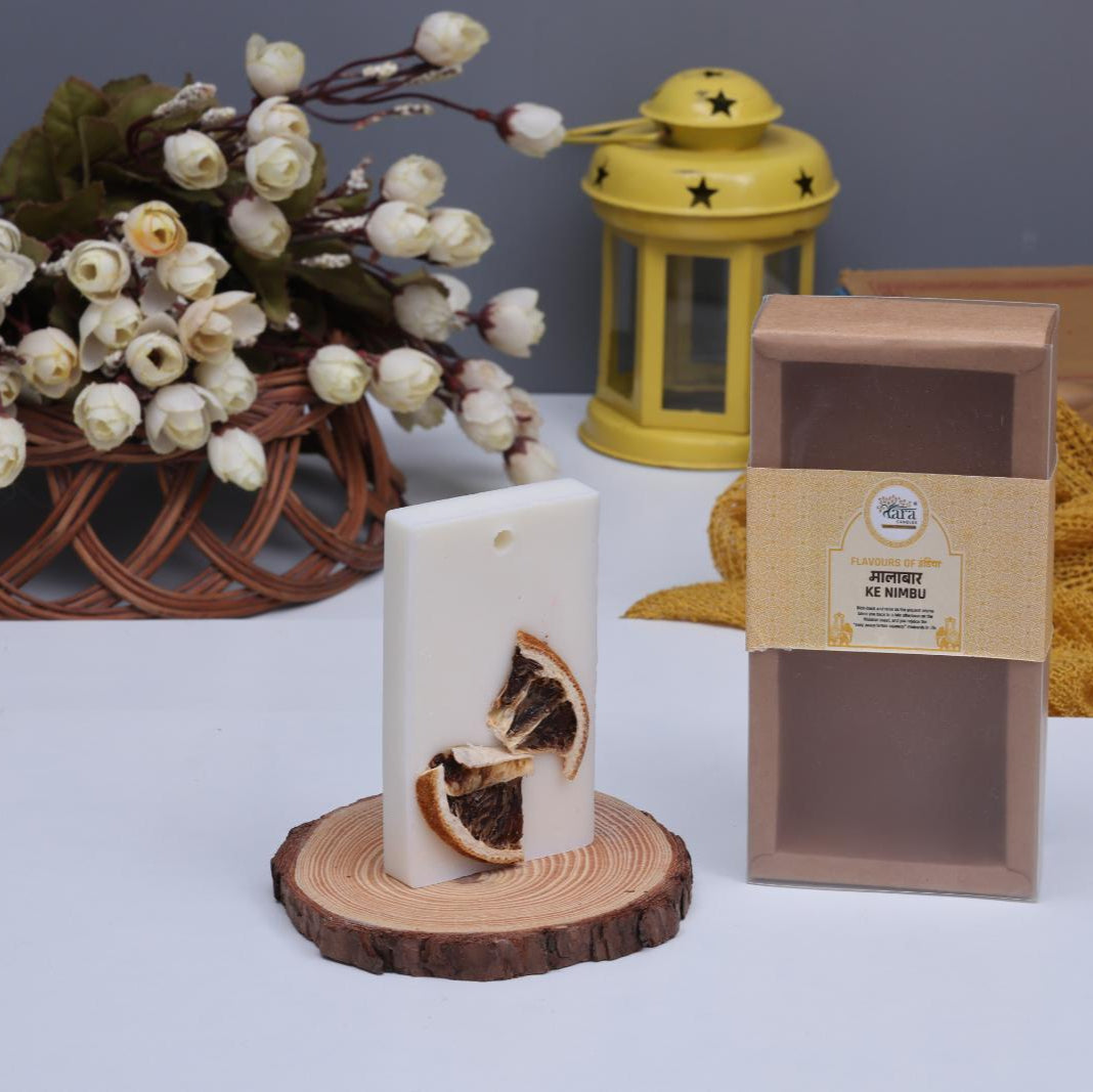 Malbari Ke Nimbu - Aroma Wax Bar - Tara Candles