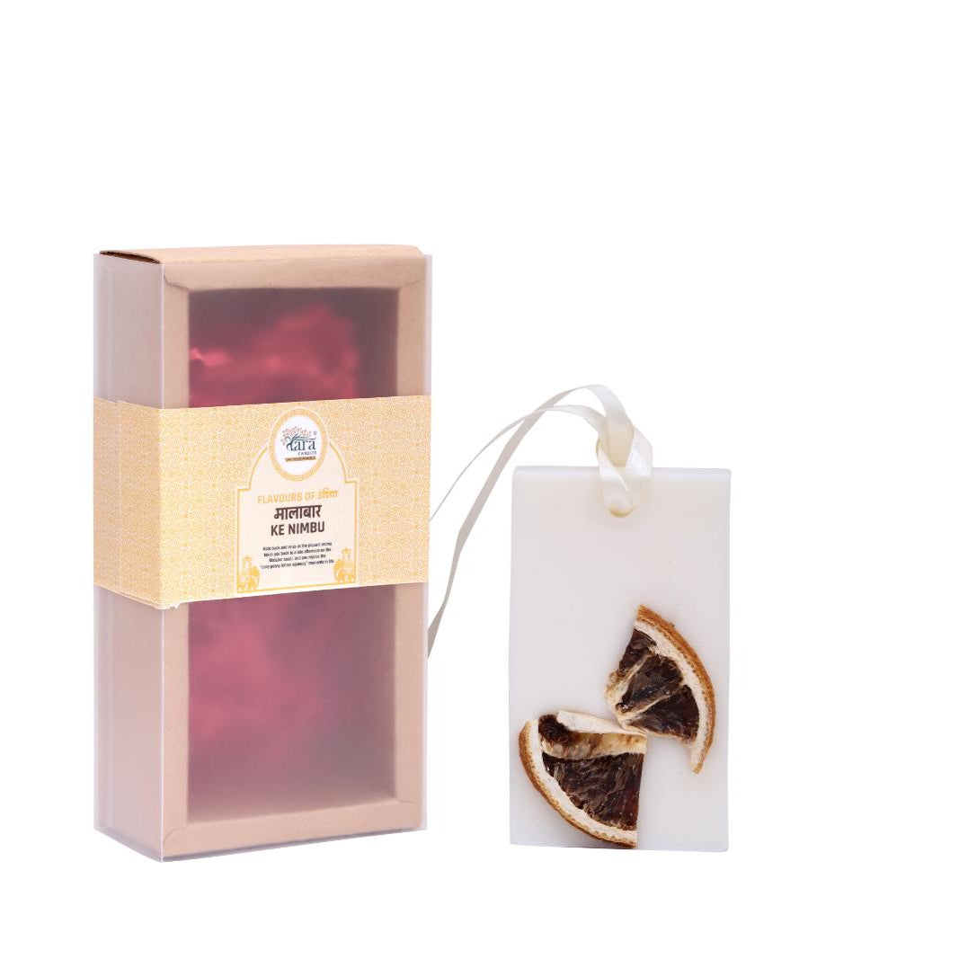 Malbari Ke Nimbu - Aroma Wax Bar - Tara Candles