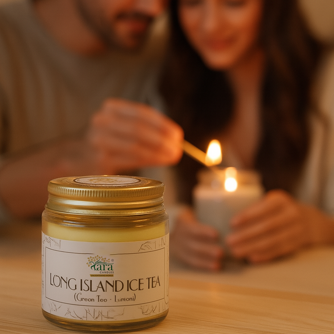 Long Island Ice Tea | 1 Wick Scented Candle | Screw Lid Glass Jar | 30+ Burning Hours