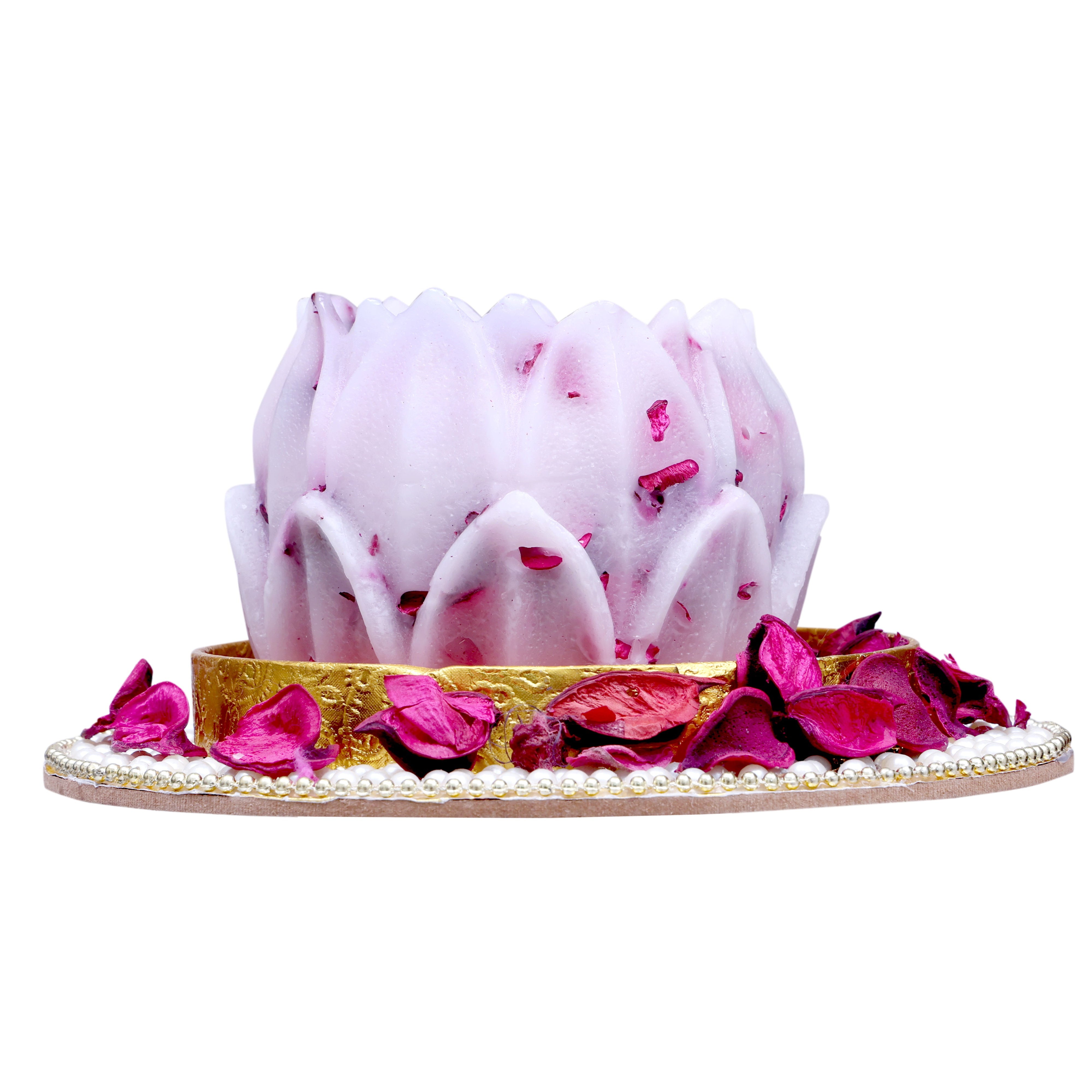 Mahalaxmi Lotus | 1 Wick Scented Candle | Divine Collection