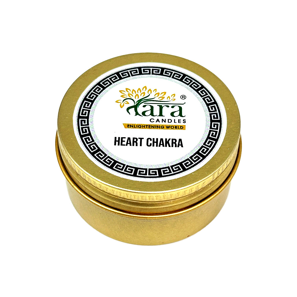 Body Chakra Candle - Scented Tin Candle - Set of 5 - Tara Candles