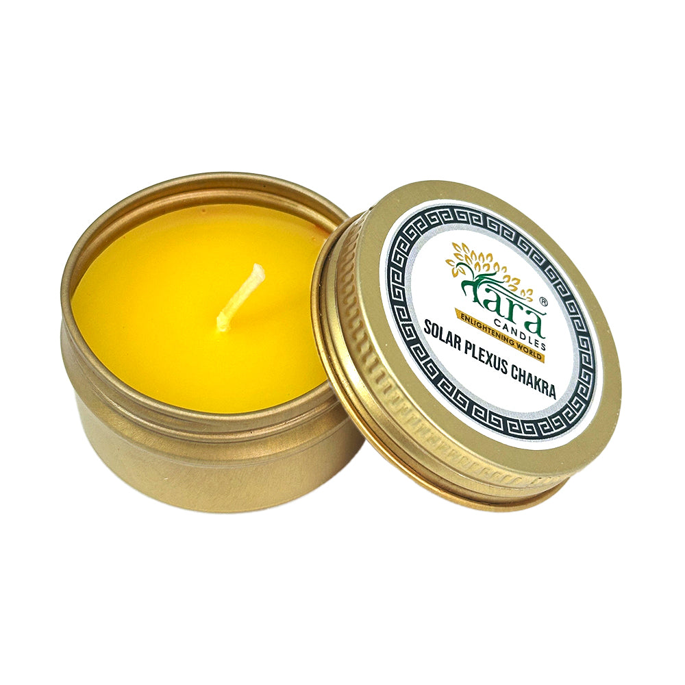 Body Chakra Candle - Scented Tin Candle - Set of 5 - Tara Candles