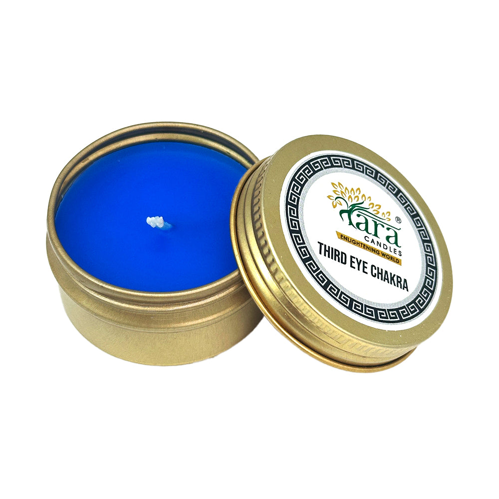 Body Chakra Candle - Scented Tin Candle - Set of 5 - Tara Candles