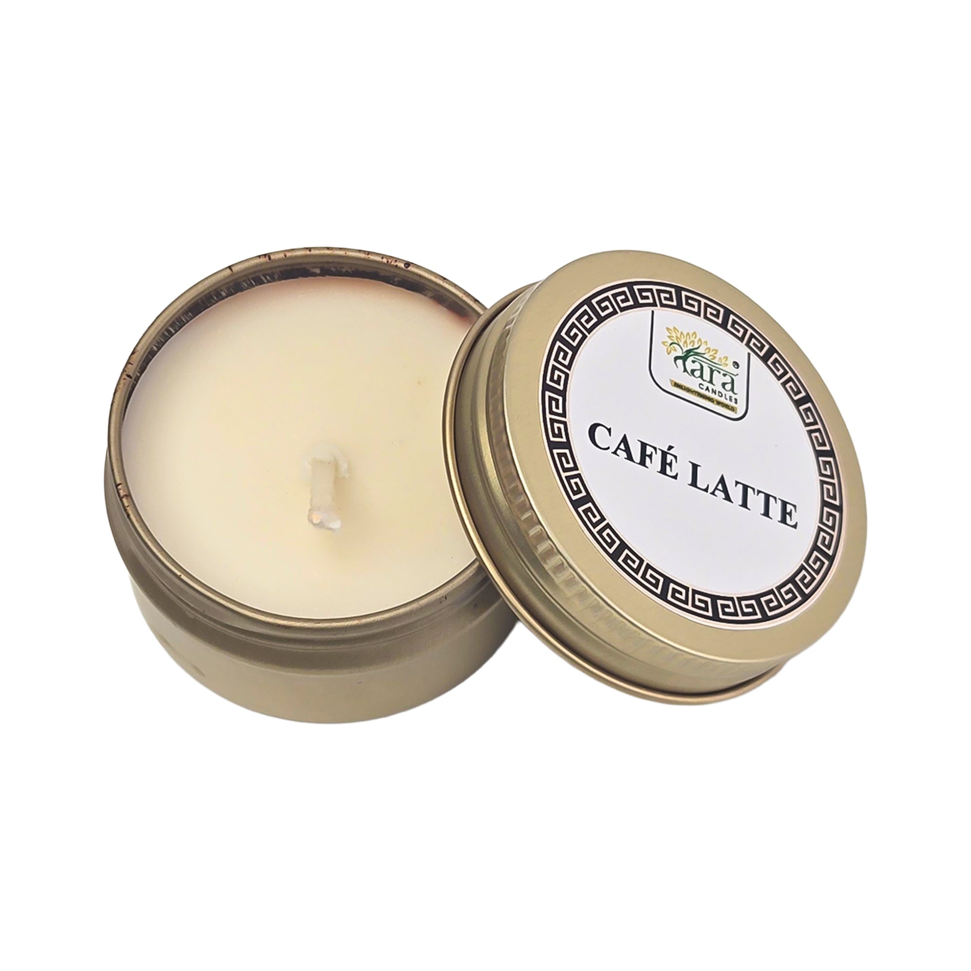 Coffee Treasure Aroma Collection | Scented Tin Candle | Set of 5 | Single Wick