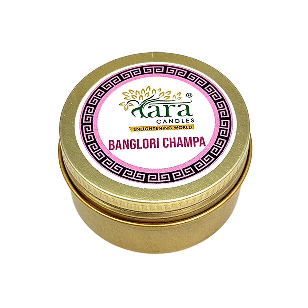 Flowers of India - Scented Tin Candle - Set of 5 - Tara Candles