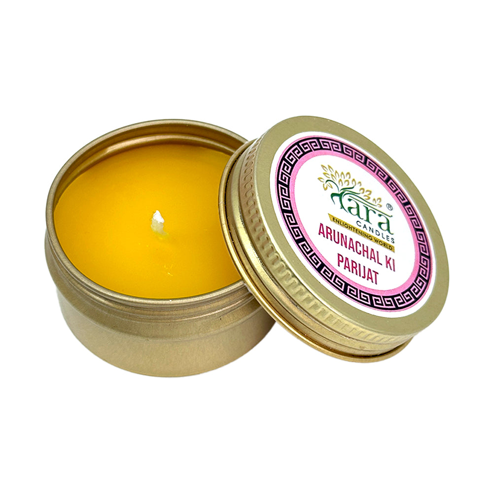 Flowers of India - Scented Tin Candle - Set of 5 - Tara Candles
