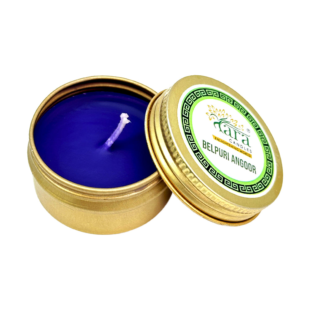 Fruits of India - Scented Tin Candle - Set of 5 - Tara Candles