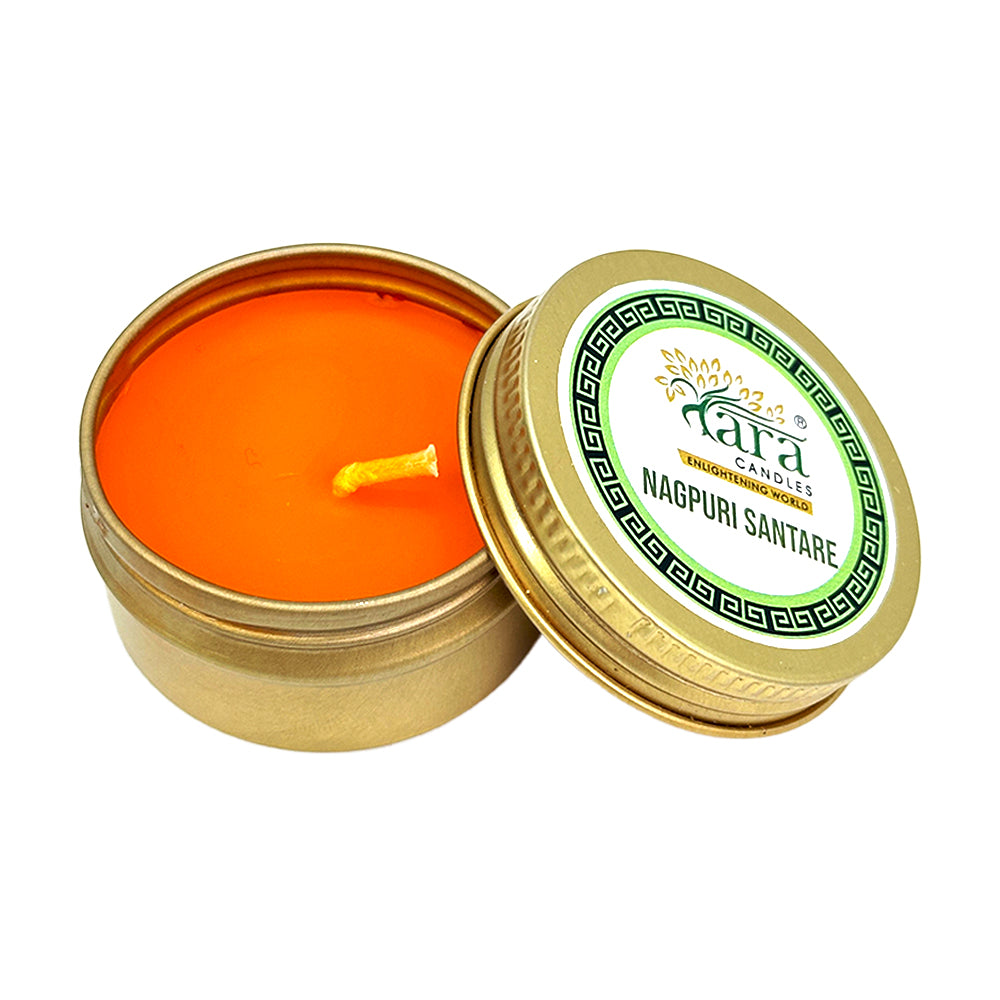 Fruits of India - Scented Tin Candle - Set of 5 - Tara Candles
