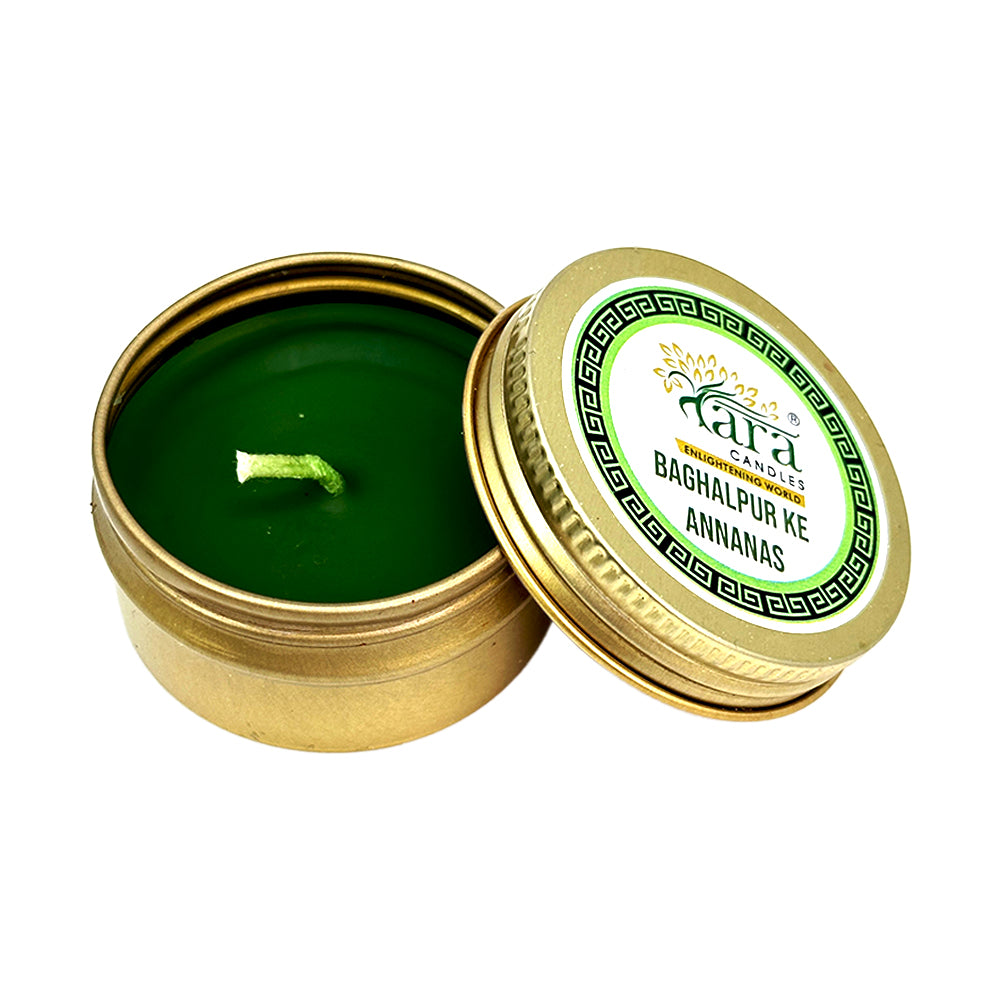 Fruits of India - Scented Tin Candle - Set of 5 - Tara Candles