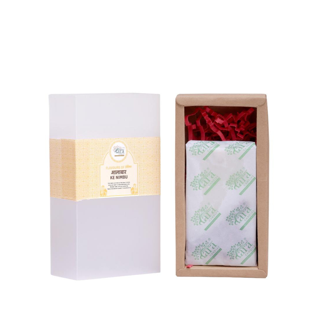 Malbari Ke Nimbu - Aroma Wax Bar - Tara Candles
