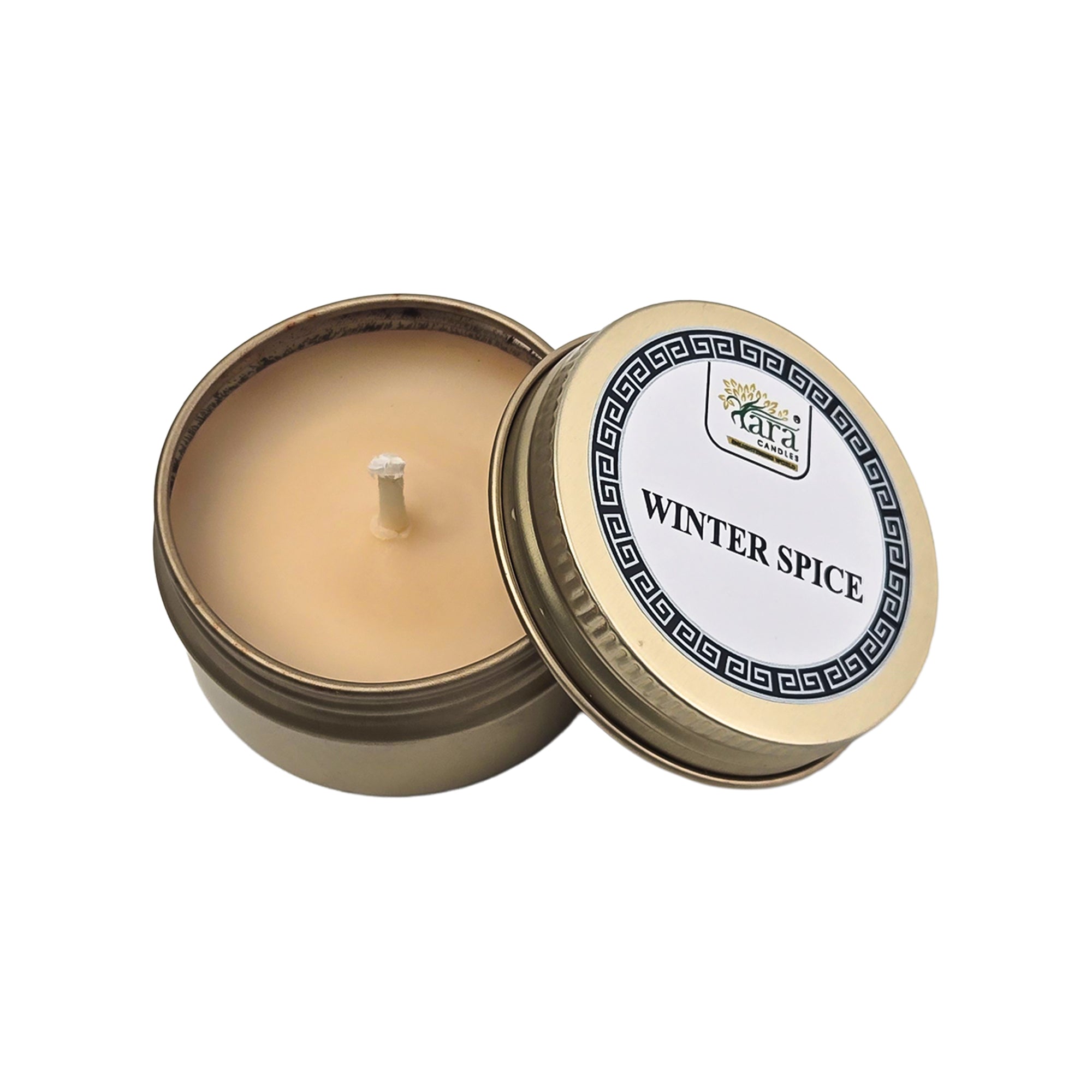 Icy Glacier Aroma Collection | Scented Tin Candle | Set of 5 | Single Wick