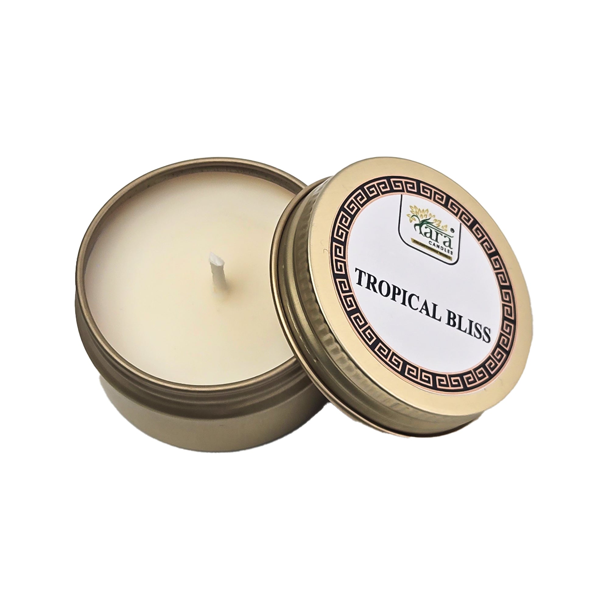 Palm Beach Aroma Collection | Scented Tin Candle | Set of 5 | Single Wick