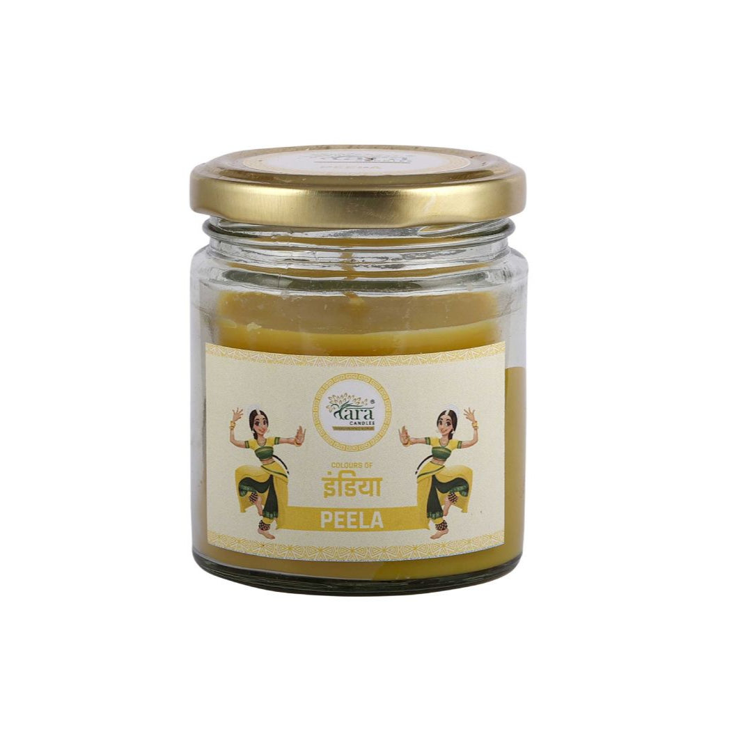 Peela - 1 Wick Scented Candle - Plain Glass Jar - Tara Candles
