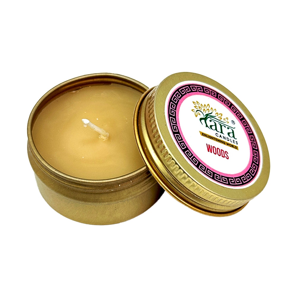 Re-Energising & Uplifting - Scented Tin Candle - Set of 5 - Tara Candles