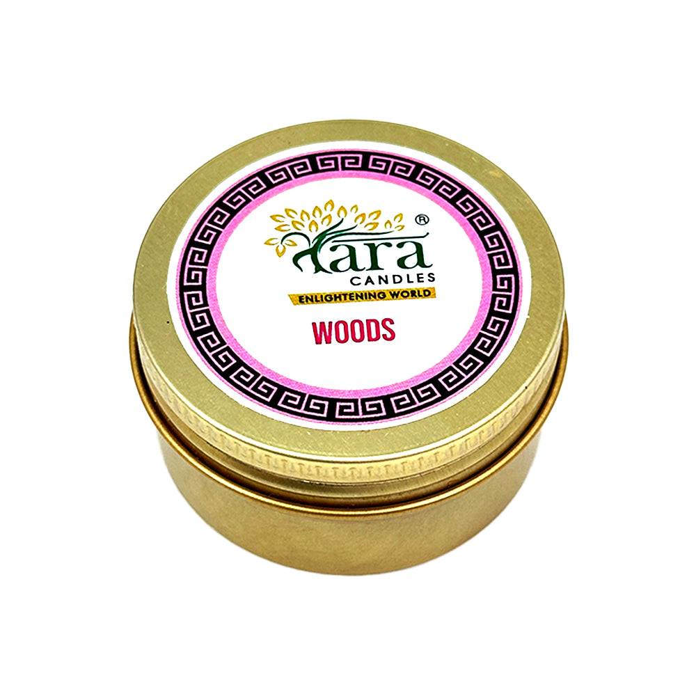 Re-Energising & Uplifting - Scented Tin Candle - Set of 5 - Tara Candles