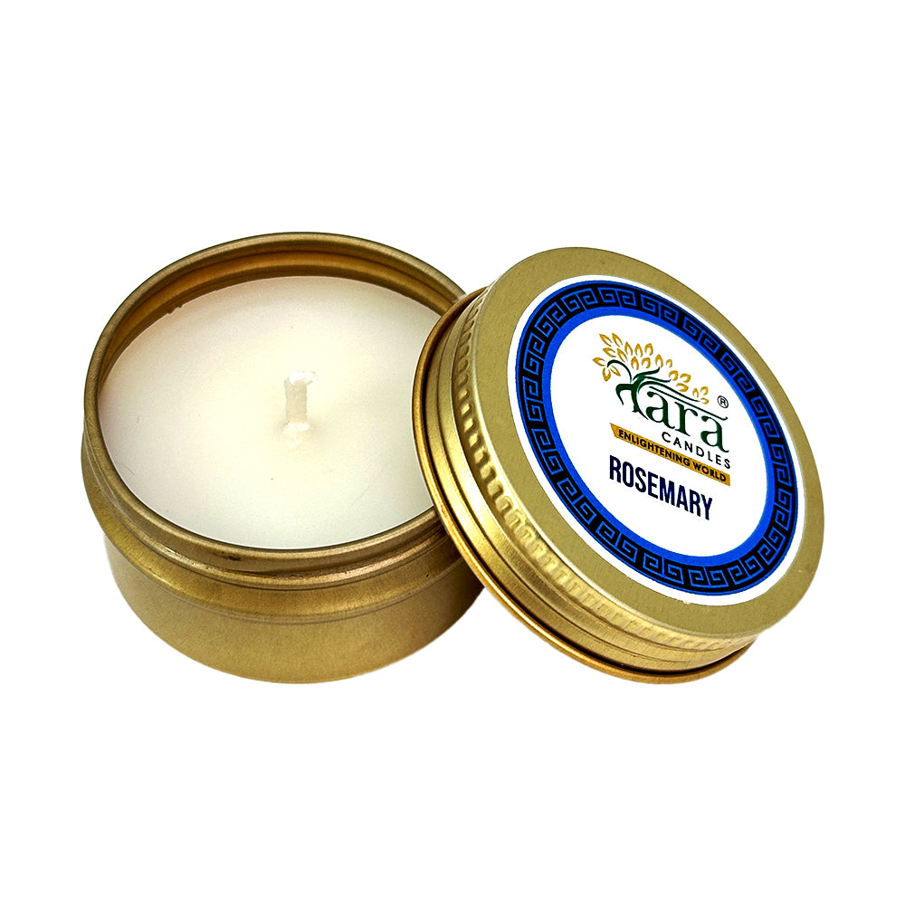 Relax and Rejuvenate - Scented Tin Candle - Set of 5 - Tara Candles