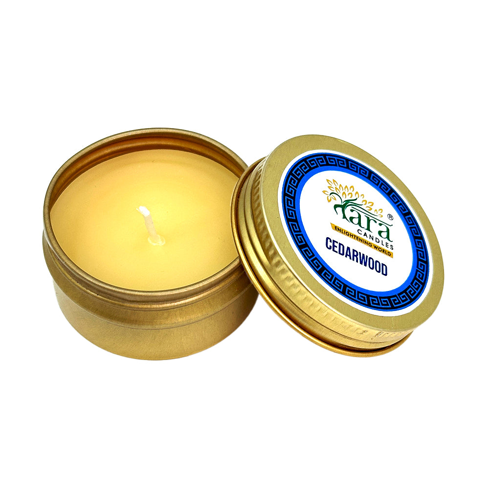 Relax and Rejuvenate - Scented Tin Candle - Set of 5 - Tara Candles