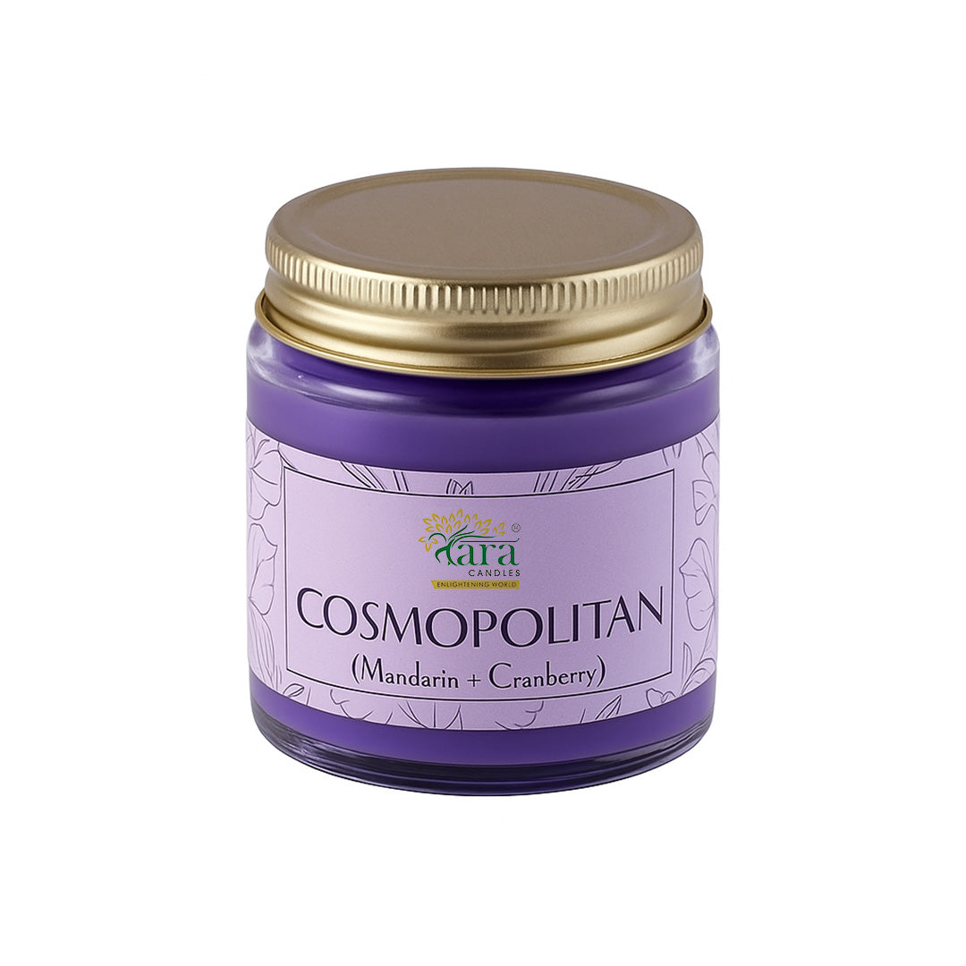 Cosmopolitan | 1 Wick Scented Candle | Screw Lid Glass Jar | 30+ Burning Hours