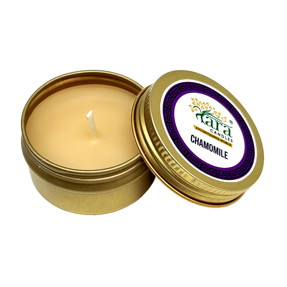 Wellness of India - Scented Tin Candle - Set of 5 - Tara Candles