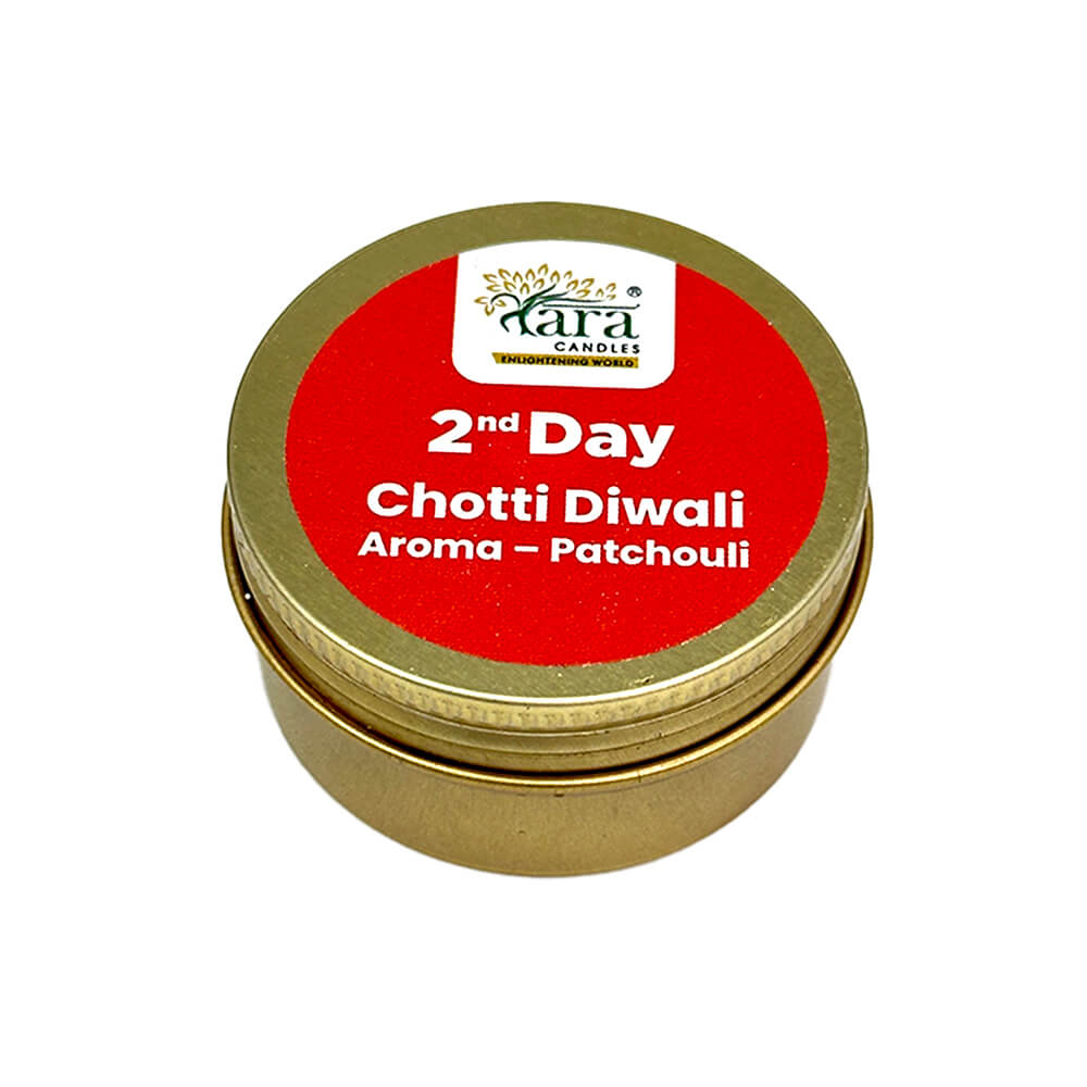 Tara Diwali Celebration of 5 Days Tin Aromatic Candle Gift Pack