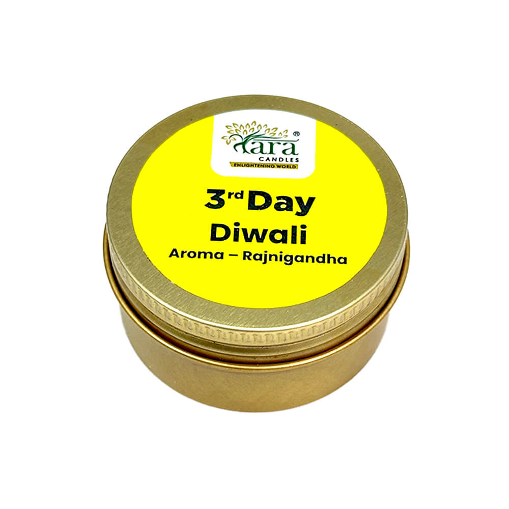 Tara Diwali Celebration of 5 Days Tin Aromatic Candle Gift Pack